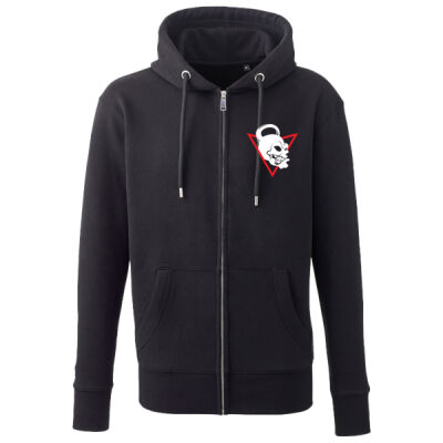 Iron Skull - Full Zip Classic Hoodie -  Men's Premium  Thumbnail