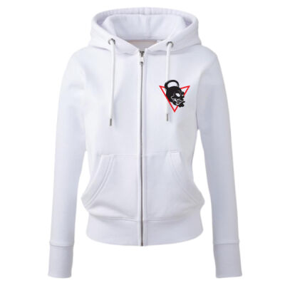 Iron Skull - Full Zip Krav Maga - Skull Team Hoodie -  Women's Premium  Thumbnail